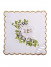 Chalice linen set embroidered with IHS (72H)