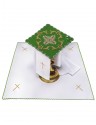 Chalice linen set embroidered cross (45H)