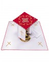 Chalice linen set embroidered cross (46H)