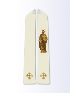 Étole à l'effigie de saint Joseph