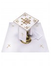 Chalice linen set embroidered with IHS (48H)