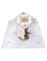 Chalice linen set embroidered with IHS (48H)