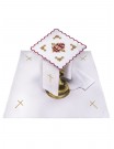 Chalice linen set embroidered with IHS (54H)