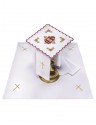Chalice linen set embroidered with IHS (54H)