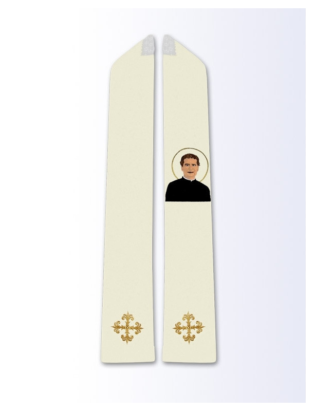 Stola con immagine di San Giovanni Bosco