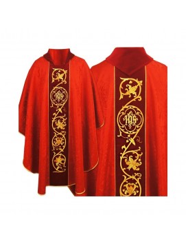Casulla gótica IHS - colores litúrgicos (12)