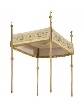 Baldachim 130 cm x 160 cm - składany (8)
