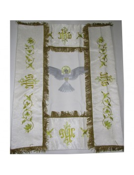Bestickter Prozessionsbaldachin 120x150 cm