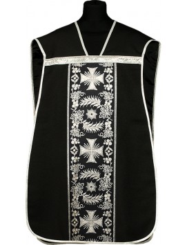 Rimski mašni plašč črn - elano-wool