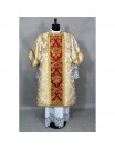 Roman dalmatic, richly decorated - brocade fabric (3K)