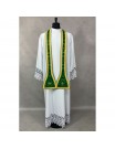 Roman green chasuble - manipulator, burse, veil, stole (6K)