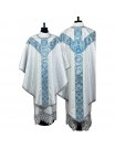 Marian semi-gothic chasuble with priestly stole (3K)