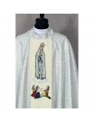 Marian chasuble of MB Fatima - brocade fabric (1K)