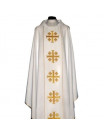 Chasuble with Jerusalem Crosses computer-embroidered belt