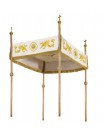 Embroidered processional canopy - ecru (11)