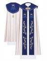 Embroidered Marian cope, embroidered on velvet (15H)