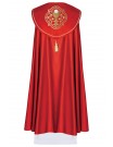 Cope richly embroidered, chalice - red (16H)