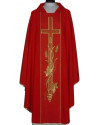 Chasuble avec ceinture brodée par ordinateur, couleurs liturgiques