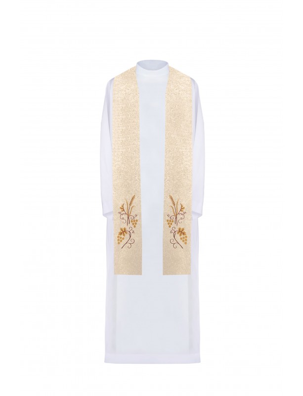 Stola sacerdotale oro ricamata (13H)