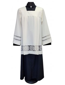 Priest surplice ecru, tropic fabric (1K)