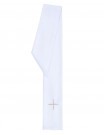 Marian chasuble embroidered - white (H190)