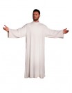 Priest alb white, linen, natural weave - LINEN (H6)