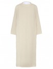 Ecru priest alb, linen, natural weave - LINEN (H7)