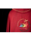 Embroidered red chasuble Peregrinantes in Spem (3) - JUBILEE ROME 2025