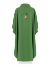 Chasuble in green - Jubilee 2025 (Pilgrims of Hope) - inscription in Latin