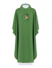 Chasuble in green - Jubilee 2025 (Pilgrims of Hope) - inscription in Latin