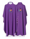 Chasuble in purple - Jubilee 2025 (Pilgrims of Hope) - inscription in Latin