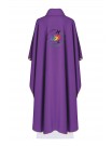 Chasuble in purple - Jubilee 2025 (Pilgrims of Hope) - inscription in Latin