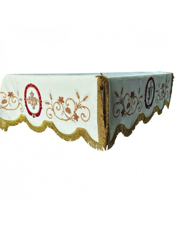 Baldachim z motywem liturgicznym 140 cm x 160 cm (4K)