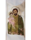 Stole with image of St. Joseph