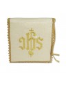 Embroidered burse IHS (A)