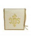 Embroidered burse IHS (A)
