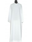Alb with fold-over collar - 176 cm (69.3 inches) (zipper up to the shoulder)