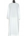 Alb stretch with pleats and a zipper up to the shoulder - 182 cm (71.7 inches)