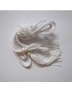 Cincture cord, white - 3 m (118.1 inches)