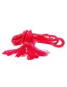 Braided cintures 400 cm ( 157.5 in) - red
