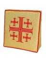 Embroidered Jerusalem Crosses Burse (012)