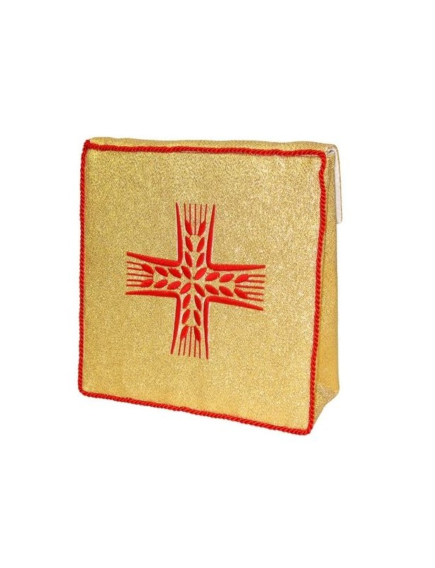 Embroidered Burse Cross, ears of corn (016)