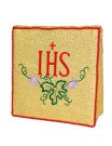 Embroidered IHS Burse, grapes (018)