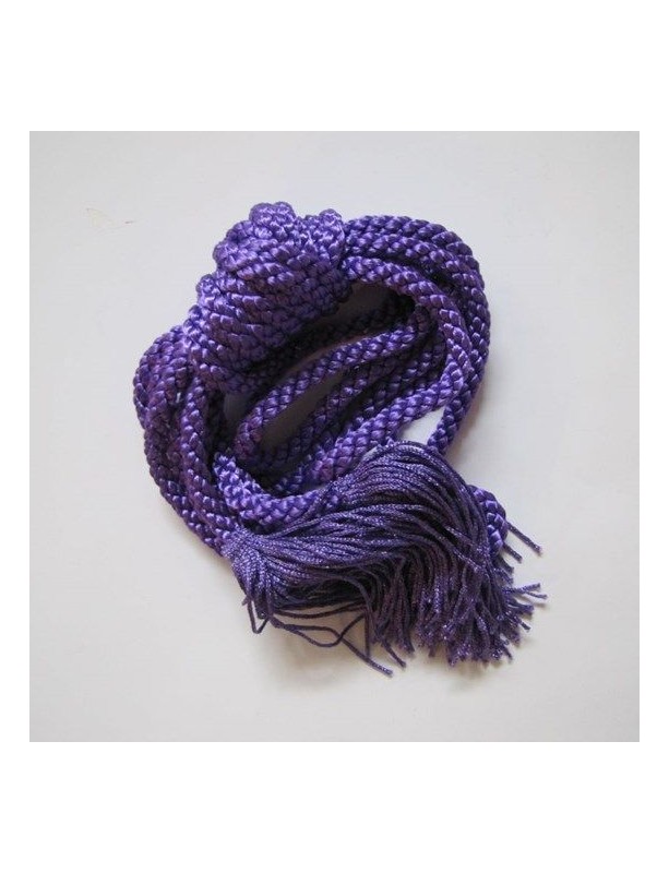 Cíngulo roxo de sacerdote