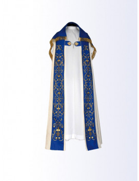 Embroidered Marian Cope + stole