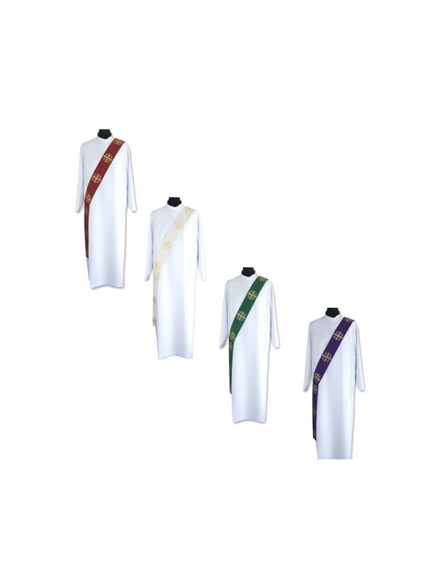 Set deacon's stoles - Jerusalem cross