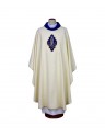 Embroidered Marian chasuble (25)