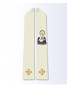 Stole with image of the Heart of Mary