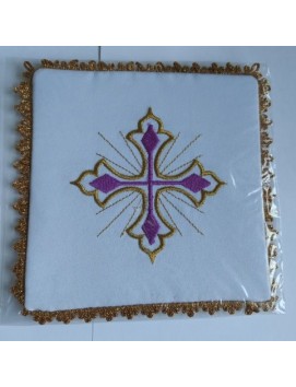 Chalice pall purple cross (3M)
