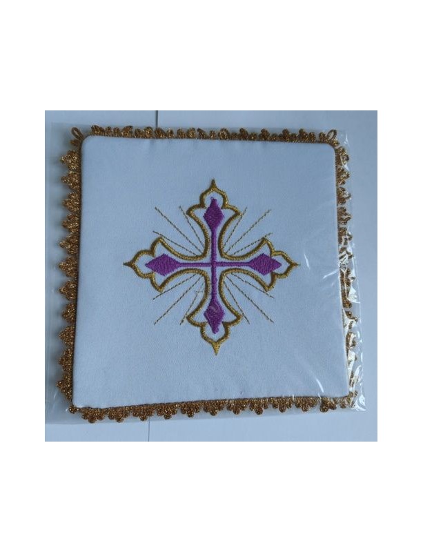 Chalice pall purple cross (3M)